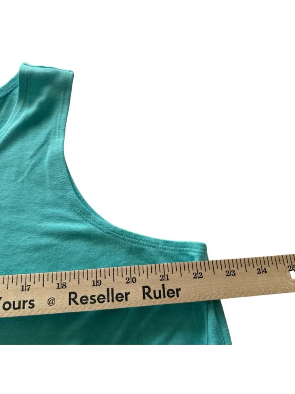 Logo Lounge Turquoise Sleeveless Asymetric Tunic Tank With Pocket US XL - Picture 10 of 13